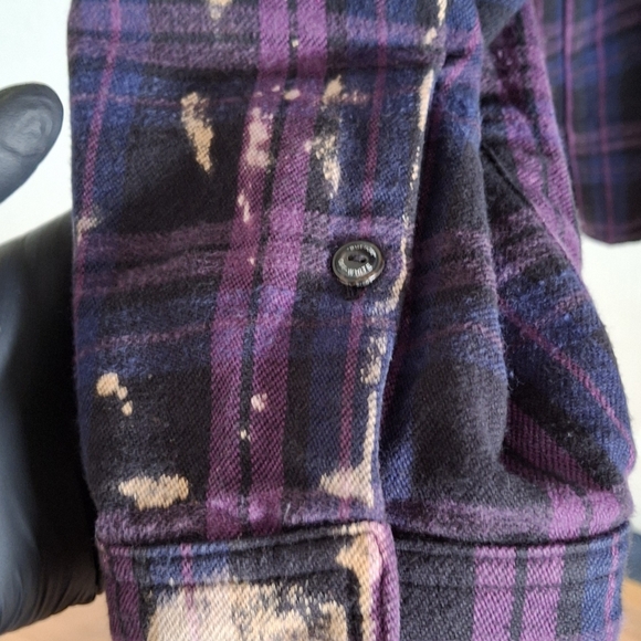 OFF WHITE FLANNEL CHECK SHIRT - Picture 15 of 15